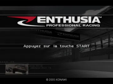 Enthusia - Professional Racing screen shot title